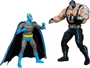 DC Multiverse - Batman: Knightfall - 7" Batman vs Bane Action Figure 2-Pack with Megafig