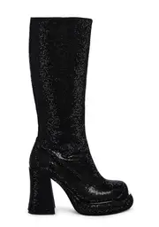[Sugar Thrillz] Bling It Up Platform Boots - Black