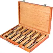 12pcs Wood Lathe Chisel Set Woodworking Turning Carving Professional