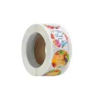 500Pcsroll Zoo Animals Cartoon Stickers For Kids Toys Sticker School Teacher Reward Sticker 8 Designs Pattern Thank You Labels