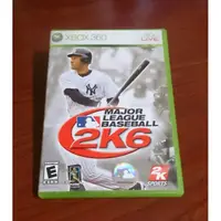 在飛比找蝦皮購物優惠-（美版主機專屬遊戲片）XBOX360 MLB 2K6 英文版