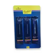 VANDOREN Clarinet Bb 2.5 Traditional (3 Pack) Reeds (CR1025/3V)