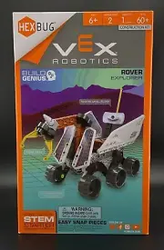 Vex Robotics Rover Explorer Build Genius STEM Starter Construction Set Hex Bug