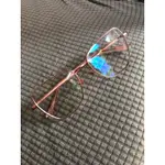 MOLSION光學眼鏡，ANGELABABY代言，玫瑰金，型號：MJ7079 B30，原價2800元不含鏡片。