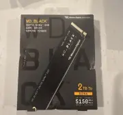 Western Digital WD Black SN770 NVMe 2TB Gen 4 Internal SSD GAMING DRIVE