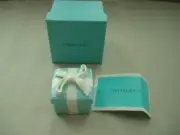 NEW TIFFANY & Co. Bone China Mini Blue Trinket Box Blue Ribbon Bow