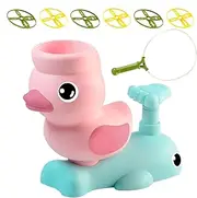 Flying Disc Catching Game - Colorful Flying Saucer Toy | Portable Yard Activities, Funny Family Chasing Game for Backyard, Garden