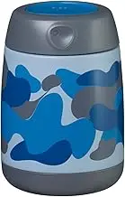 b.box Mini Insulated Food Jar 210 ml Capacity, Blue Camo