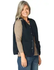 [Fella Hamilton] Caniche Warm Vest in Navy