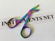 LISTER BANDAGE SCISSORS 3.5" MULTI COLOR RAINBOW COLOR SURGICAL INSTRUMENTS