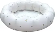 AirSwim Inflatable Baby Pool, Portable Paddling Baby Swimming Pool, Toddlers for Ages 0-3 Years Girls and Boys, Indoor& Outdoor, Garden and Backyard Summer Water Party, 35.4x9.8 in(White)