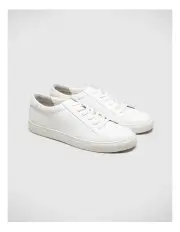 [Politix] Classic Leather Sneaker in White