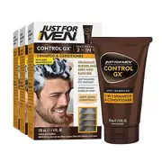 Just For Men JUST FOR MEN ControlGX Grey Reducing 2 In 1 Shampoo And Conditioner, 4 Oz (Pack of 2)