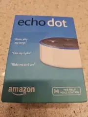 Amazon Echo Dot 2nd Generation Smart Speaker Alexa White~ New Factory Sealed