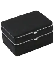 Bey-Berk 5pc Manicure Set with Travel Jewelry Box