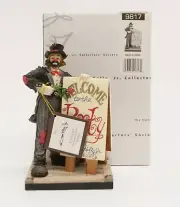 EMMETT KELLY JR "COME ONE COME ALL TO THE HOBO BALL" LIMITED EDITION FIGURINE