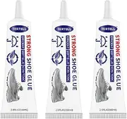 [geugecy] Transparent Shoe Repair Glue | Sole Shoe Goo Repair Adhesive | Professional Clear Shoe Sole Glue | Sole Shoe Repair Adhesive | Waterproof Non-Hardening Adhesive Fix Heels, Leather Boots, Sneakers