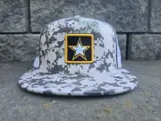 US Army Digital Camo Trucker Baseball Hat Flexfit Cap | Officially Licensed