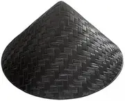 [APLVFFZH] 3xBamboo Braided Hat Rice Paddy Hat Funny Handmade Weaved Hard Shade Hat Chinese Hat Japanese Hat for Beach Drawing Women And Men DIY Crafting