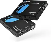 Orei HDMI Extender UltraHD Over Single Cat6/Cat7 Cable 4K @ 60Hz with HDR & IR Control - Up to 165 ft EDID Management