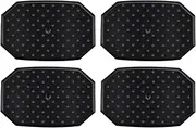 MagiDeal 4 Pieces fl3Z5586B Rear Leaf Spring Insulator Bushing Inserts Easy Installation Spare Parts Compatible for F150 Fittings