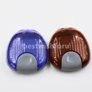 Dental Orthodontic Retainer Aligner Case Denture Teeth Storage Box Blue/Brown
