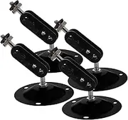 SHINEOFI 4Sets Indoor Camera Wall Mount Shelf Stylish Security Camera Holder for Living and Bedroom Versatile Stable Design for Home Monitoring