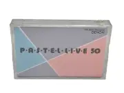 DENON PASTEL LIVE 50 DX1 50 Blank Audio Cassette Tape (Sealed) NOS! New!