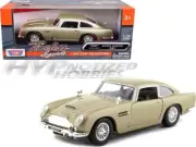 MOTORMAX 1:24 ASTON MARTIN DB5 DIE-CAST GOLD 79375