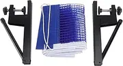 SUPVOX Adjustable Retractable Pong Net Set: Table Tennis Net Replacement,Portable Table Tennis Net Post for (Dark Blue)