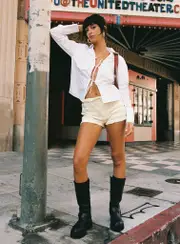 Kourt Bloomers Shorts Porcelain