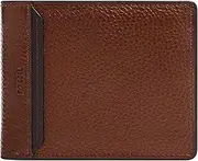 [FOSSIL] Men's Brown Leather Huntington Wallet