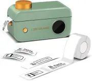 Label Maker Machine with Tape - D50 Portable Thermal Label Maker Machine for 3/