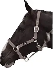 Hy Grand Prix Head Collar (UK Size: Cob) (Grey)
