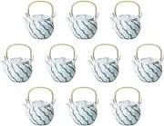 Set of 10, Keiami No. 6 Earthenware Pot, 5.1 x 4.5 inches (13 x 11.5 cm), 39.4 fl oz (1000 cc) | Arita-yaki Pot, Setomonohonpo