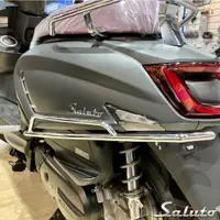 在飛比找蝦皮購物優惠-SUZUKI Saluto 125 原廠義式(炫銀/醇黑)後