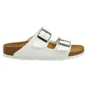 Birkenstock Unisex Arizona Birko-Flor Narrow Fit Sandals White (EU 35-45)