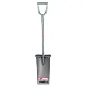 Razor-Back 14 ga Garden Spade Shovel, Steel Blade, 29 in L 163105000GR