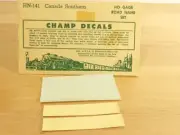 Champ Decals HO HN-141 Canada Southern