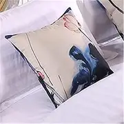 Modern Bed Runner Scarf Bedspreads Throws Bed Tail Towel Bedding Protection Decoration for Bedroom Hotel Wedding Room,A-50X50cm Pillowcase with Insert