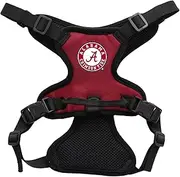 Littlearth Unisex-Adult NCAA Alabama Crimson Tide Front Clip Pet Harness, Team Color, Large