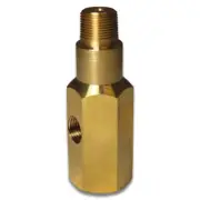 SAAS Adaptor Oil Pressure Gauge 1/8-28 BSPT NPT Brass T-Pc Sender for Holden VL