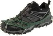 Kahtoola MICROspikes -snow, ice, trail hiking crampons - GREEN, MEDIUM