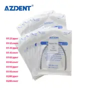 Dental Ortodónticos Arcos de Acero Inoxidable Redondo Arco de Alambres Forma Ovo