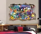 Pokemon Wall Decal Removable Sticker Wall Art Decor Mural H709