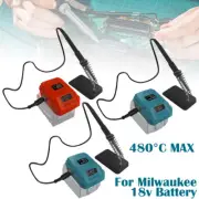 For Milwaukee/Makita/Bosch 18V Battery Welding Soldering Iron Station Cordless