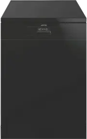 Smeg PF 60cm Freestanding Diamond Dishwasher Black