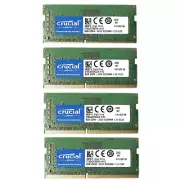 NEW Crucial 32GB (4X8GB) DDR4 3200MHz PC4-25600 260-Pin Laptop SODIMM Memory Ram