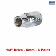 Kincrome K2802 - Socket 1/4" Drive 5mm Mirror Polish