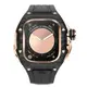 【Golden Concept】 Apple Watch 49mm 錶殼 玫瑰金錶框 黑色橡膠錶帶 RSCIII49-BK-RGC
